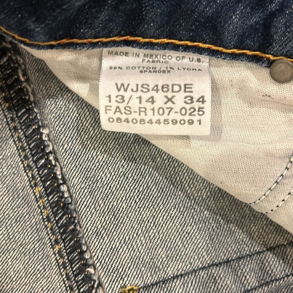 EUC Wrangler Twenty X Jackson Jeans Size 13/14 X 34 - Picture 3 of 7
